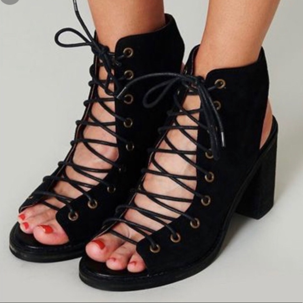 Jeffrey Campbell x Free People Minimal Lace Up 7